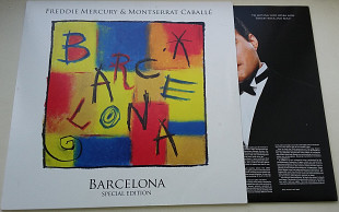 FREDDIE MERCURY & MONTSERRAT CABALLÉ Barcelona LP VG+/ЕX-