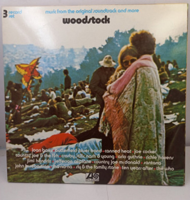 Various Woodstock Music From The Original Soundtrack And More 3lp