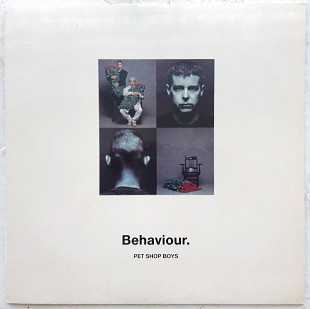 Pet Shop Boys - Behaviour - 1990. (LP). 12. Vinyl. Пластинка. BRS. Ташкент