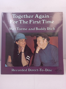 Mel Torme And Buddy Rich – Together Again For The First Time LP 12" (Прайс 36870)