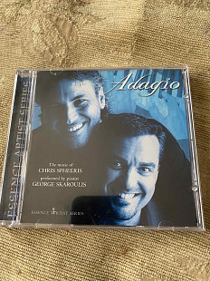 Chris Spheeris & George Skaroulis-2001 Adagio Made in USA Rare Like New!