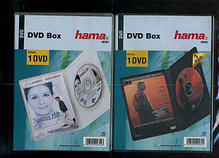 DVD коробка HAMA ( Германия )одинарная и двойная