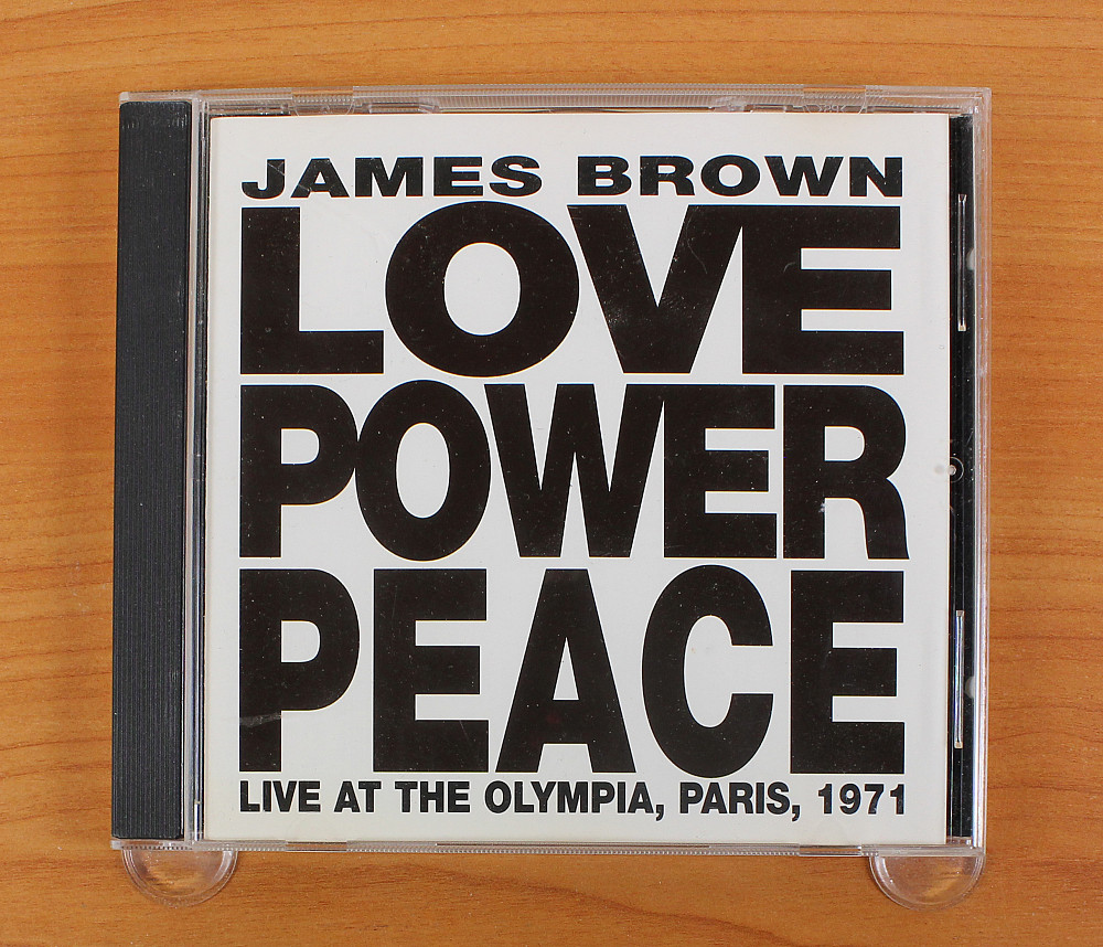 JAMES BROWN／LOVE POWER PEACE Live 【SALE／87%OFF】 - 洋楽