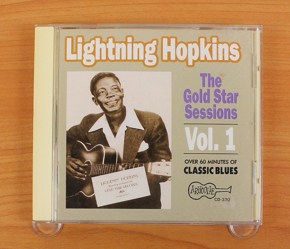 Lightning Hopkins The Gold Star Sessions Vol. 1 (США, Arhoolie Records) Компактдиски на