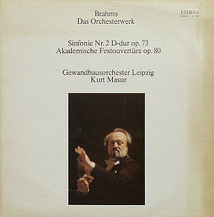 Johannes Brahms - Sinfonie Nr. 2 D-dur Op. 73 / Akademische Festouvertüre Op. 80 ( Germany )