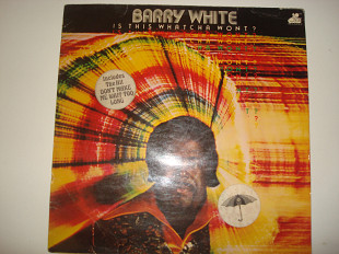 BARRY WHITE-Is This Whatcha Wont? 1976 UK Funk / Soul Soul Disco--РЕЗЕРВ