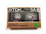 Аудіокасета TDK SA-X 90 Type II Chrome position cassette касета