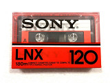 Аудіокасета Sony LNX 120 Type I NORMAL position cassette касета