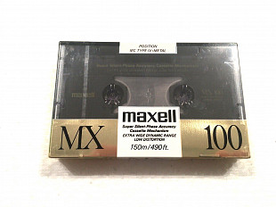 Аудіокасета Maxell MX 100 Type IV Metal position cassette касета