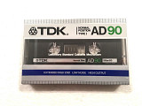 Аудіокасета TDK AD 90 Type I Normal position cassette касета
