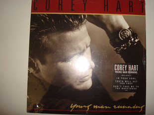 COREY HART-Young Man Running 1988 Запечатана Sticker USA Electronic, Rock Pop Soft Rock, Synth-pop