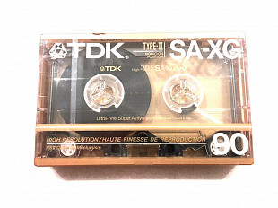 Аудіокасета TDK SA-XG 90 Type II Chrome position cassette касета