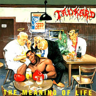 Tankard - The Meaning Of Life - 1990. (LP). Coloyr Vinyl. Пластинка. Germany. S/S