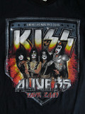 KISS ALIVE 35 Новая 100% оригинал коллекционная футболка T-shirt M S