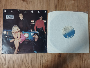Blondie Plastic Letters UK first press lp vinyl