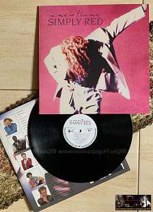 Simply Red – A New Flame, 1989, UK & Europe WEA Records Ltd. R/S Alsdorf 244689-1, конверт/винил (NM