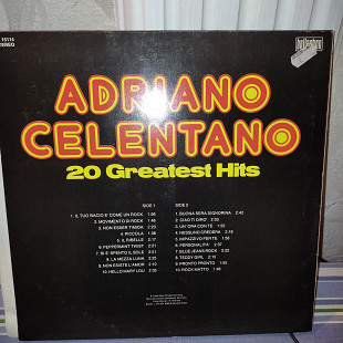 ADRIANO CELENTANO 20 GREATEST HITS L