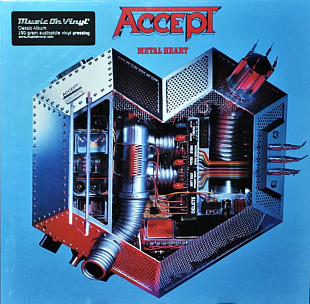 Accept EX U.D.O. ‎- Metal Heart - 1985. (LP). 12. Numbered Black Vinyl. Пластинка. Holland. S/S