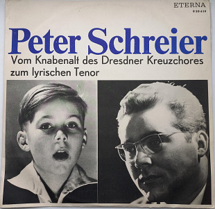 Peter Schreier – Vom Knabenalt Des Dresdner Kreuzchores Zum Lyrischen Tenor 1966 NM
