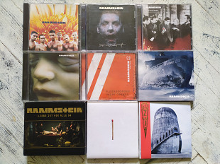 Весь Rammstein 9 CD дискографія дискография Германия Англия Европа