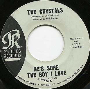 The Crystals ‎– He's Sure The Boy I Love