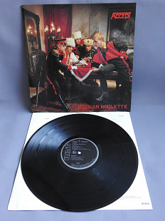 Accept Russian Roulette LP 1986 Германия пластинка 1 press NM оригинал
