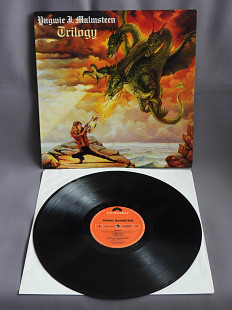 Yngwie Malmsteen Trilogy LP 1986 UK пластинка EX Британия 1st press