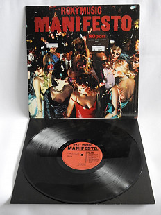 Roxy Music ‎Manifesto LP 1979 UK пластинка NM Британия 1st press