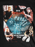 Metallica Tour 2018 NEW Коллекционная футболка 100% оригинал T-shirt L