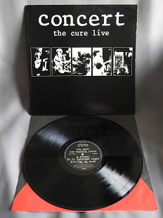 The Cure Concert Live LP UK Британия пластинка 1984 1st press NM