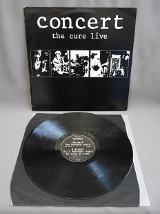 The Cure Concert Live LP UK Британская пластинка 1984 1st press NM