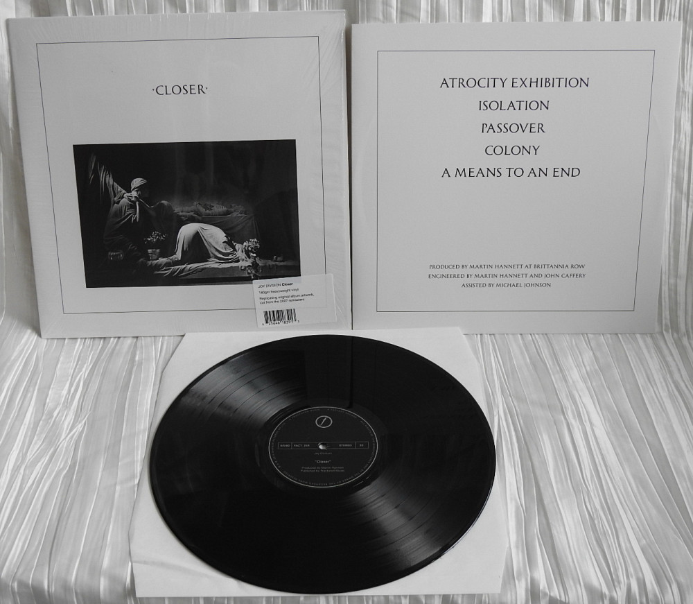 Joy Division ‎Closer LP 1981 коллекционная пластинка 180г NM Re 2015 ...