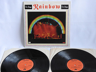 Rainbow On Stage LP Британия винил 2 пластинки оригинал 1977 NM 1press