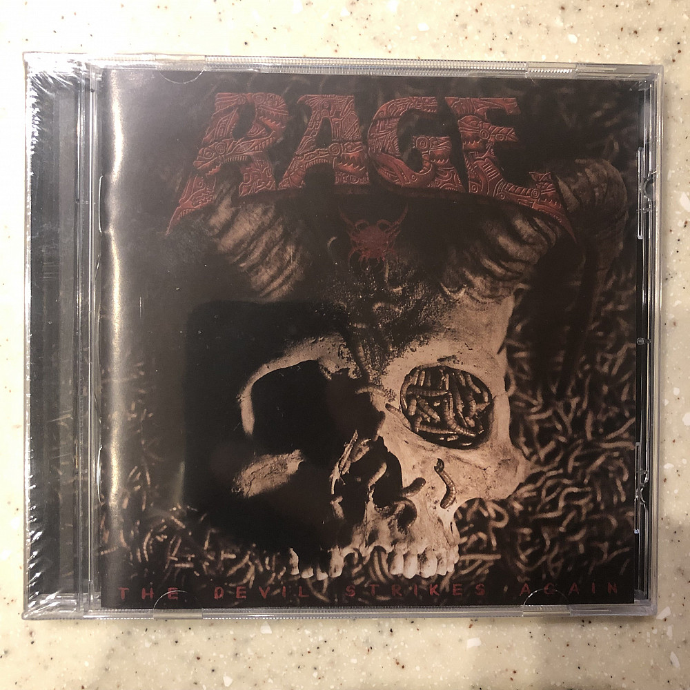Rage - The Devil Strikes Again CD запечатаний | Vinyl.com.ua