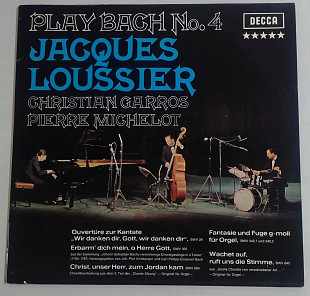 Jacques Loussier, Christian Garros, Pierre Michelot – Play Bach No. 4