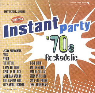 Various ‎– Rhino Instant Party - '70s Rockadelic (made in USA)