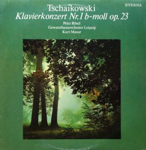 Pyotr Ilyich Tchaikovsky - Klavierkonzert Nr.1 B-moll Op.23 ( Germany DR) LP