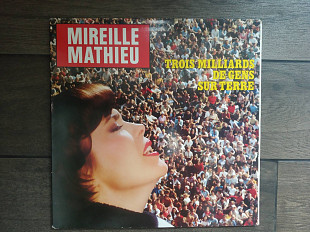 Mireille Mathieu - Trois Milliards De Gens Sur Terre LP Ariola 1972 Scandinavia