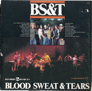 Blood Sweat & Tears - BS 7T 1977 Canada 2LP