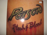 POISON- Flesh & Blood 1990 Europe Hard Rock Glam