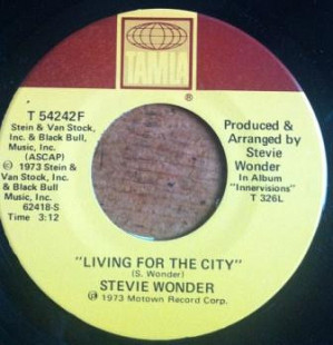 Stevie Wonder ‎– Living For The City