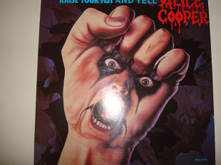 ALICE COOPER- Raise Your Fist And Yell 1987 Promo USA Hard Rock
