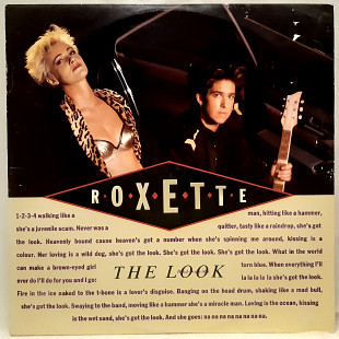 Roxette - The Look - 1989. (EP) 12. Vinyl. Пластинка. Sweden. Оригинал