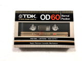 Аудіокасета TDK OD 60 Type I Normal position cassette касета