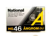 Аудіокасета NATIONAL HG 46 DU Angrom Type II HIGH position cassette касета