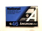 Аудіокасета NATIONAL G 46 DU Angrom Type I Normal position cassette касета