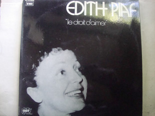 EDIT PIAF LE DROIT DAIMER 2LP FRANCE