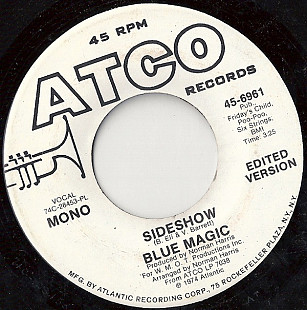 Blue Magic ‎– Sideshow