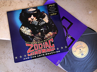 Zodiac Mindwarp And The Love Reaction ‎– Tattooed Beat Messiah ( USA) PROMO LP