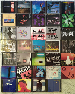 Весь Depeche Mode Дискографія лот 35 CD 32 реліза США Англія Японія